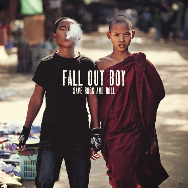 cover album art of fall out boy's ave rock and roll